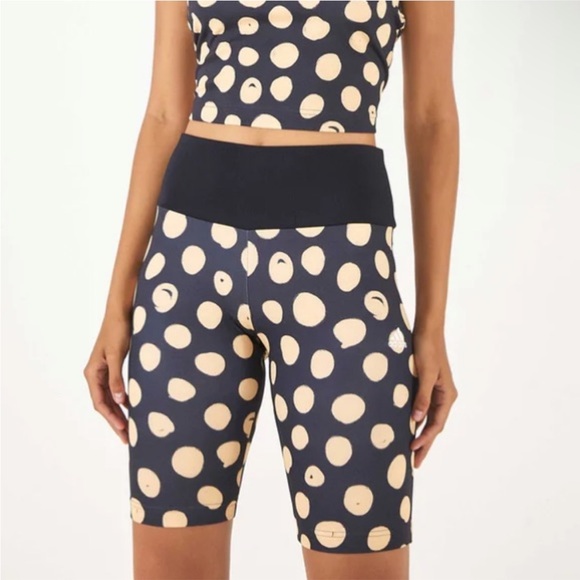 FARM Rio Pants - FINAL PRICE Adidas X Farm Rio Polka Dot Bike Shorts